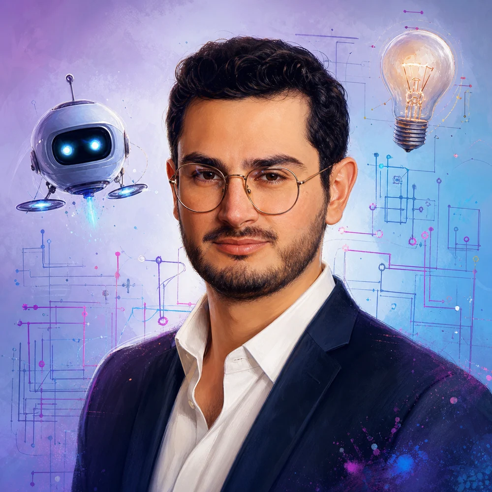 Cankat Saraç imagined as The Practical Inventor
